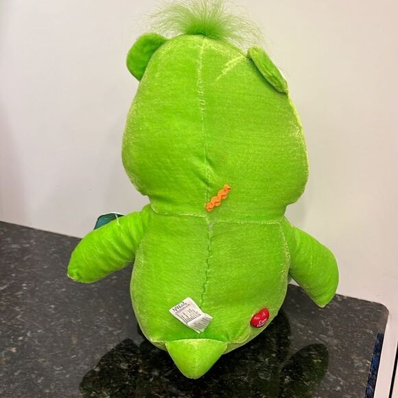 2004 Care Bear, Good Luck Bear. 15 Inch Plush. Great Colors. - Picture 5 of 11